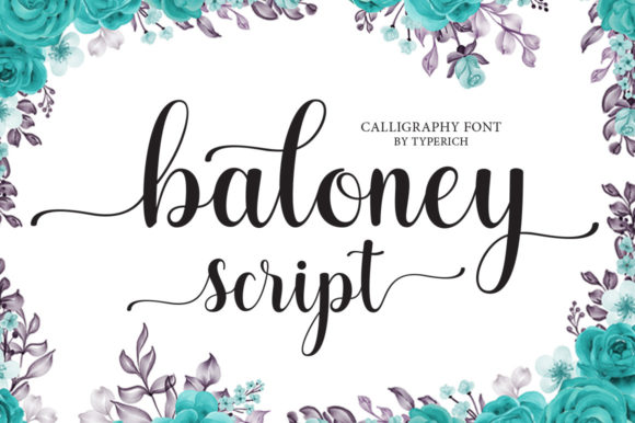Beautiful Baloney Script Font