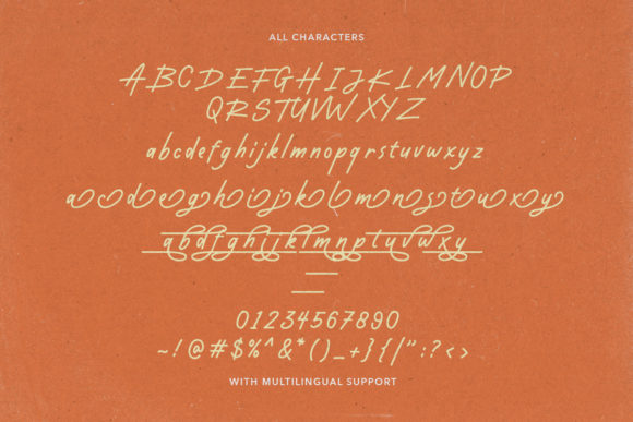 Dustyland Script: Vintage Style for Branding