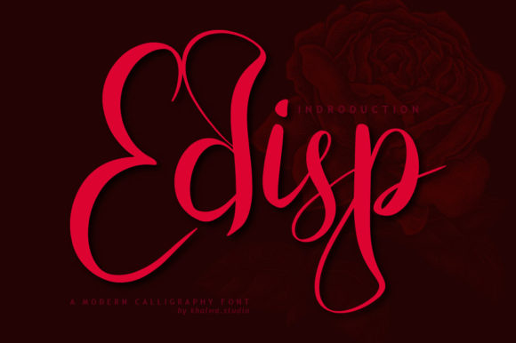 Edisp Script: A Font That Elevates Your Brand