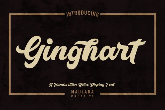 Ginghart Script: A Designer's Take