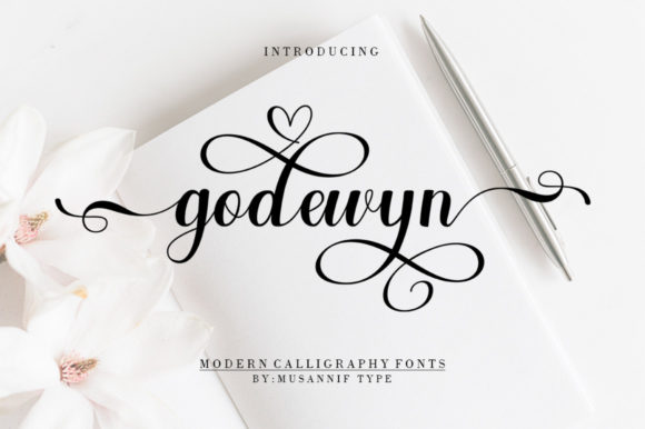 Godewyn Script: A Luxurious Calligraphy Font