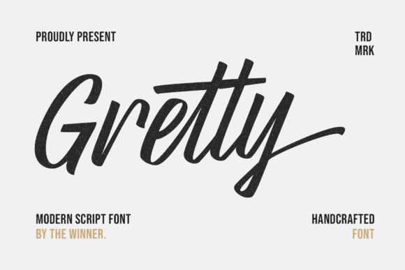 Gretty Script: A Stylish Font for Web Design