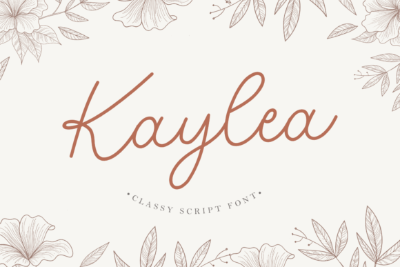 Kaylea Script: A Classy Font for Web Design