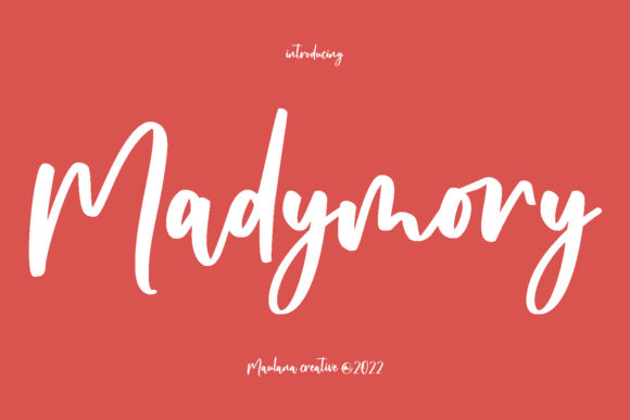 Madymory Script: A Creative Font for Makers
