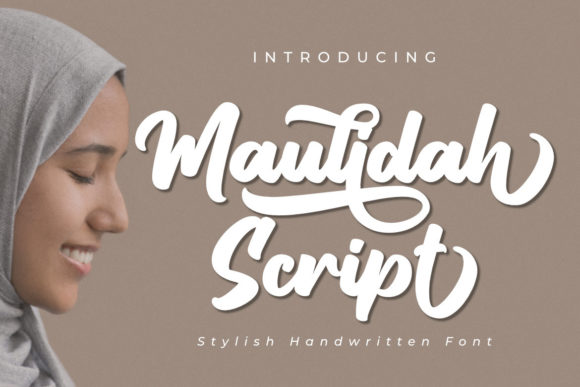 Maulidah Script: A Stylish Font for Business