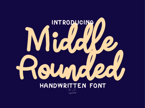 Middle Rounded Script: A Stylish Font for Digital Marketing