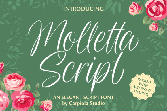 Molleta Script: A Timeless Handwritten Font