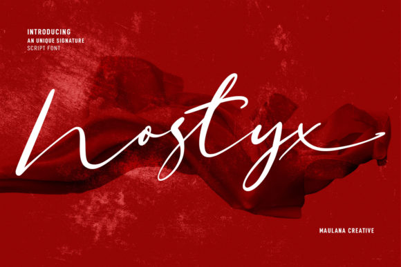 Nostyx Script: A Font for Polished Branding