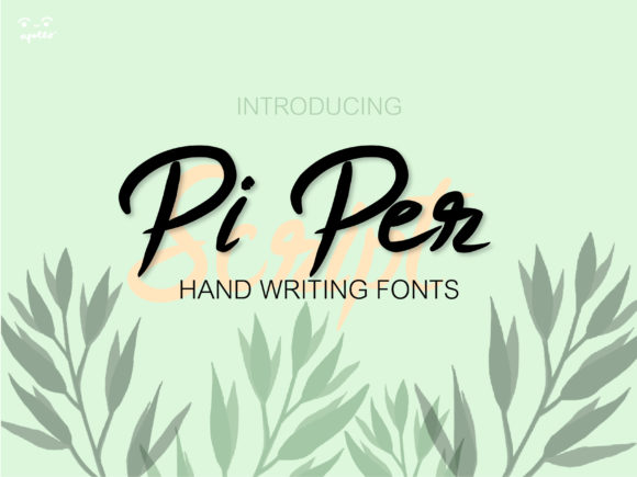 Piper Script: Elegant Font for Editorial Design