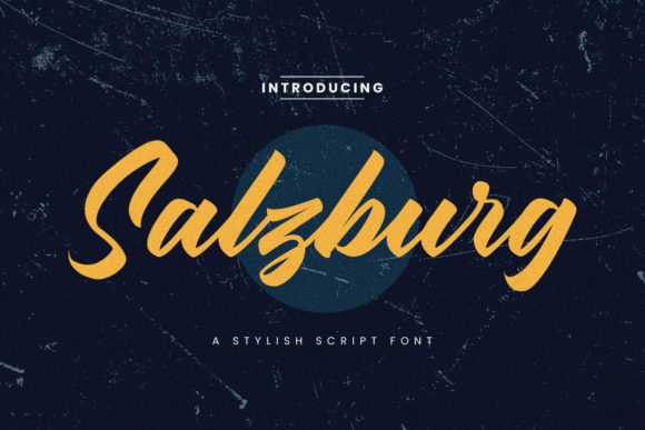 Salzburg Script: A Retro Font for Creative Web Design