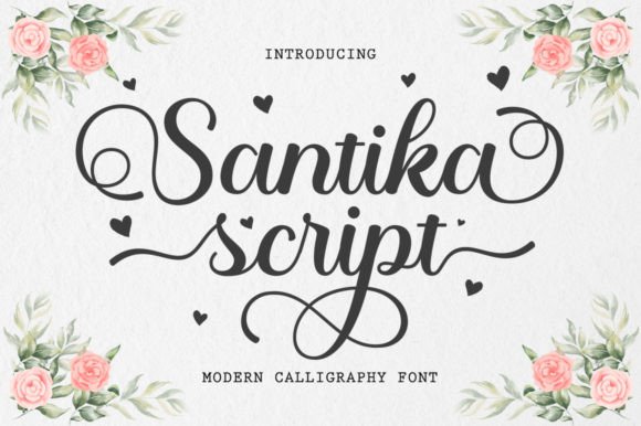Santika Script: A Font for Creative Campaigns