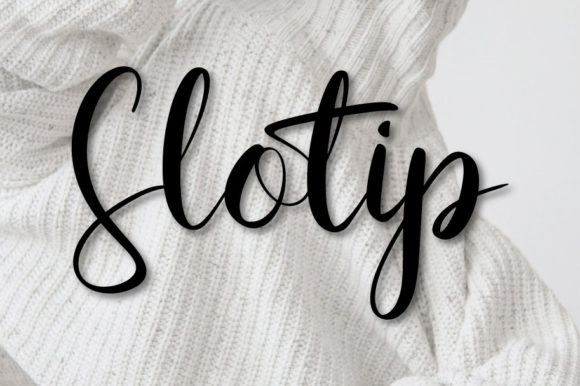 Slotip Script: A Timeless Handwritten Font