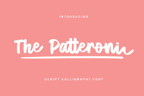 The Patteroni Script: A Friendly Font for Web Design