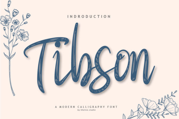 Tibson Script: A Beautiful Font for Your Brand