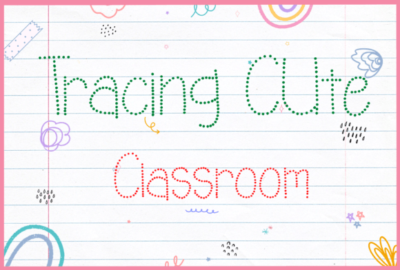 Tracing Cute Font Review