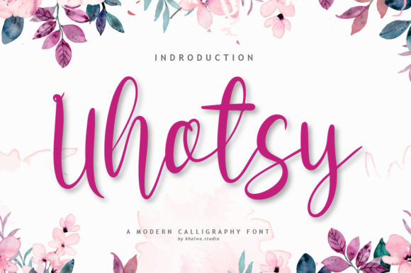 Uhotsy Script: A Timeless Handwritten Font